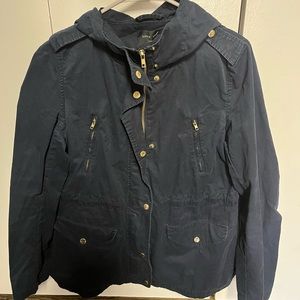 Navy Blue cargo jacket, size Large